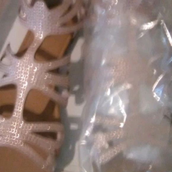 JustFab Shoes - Justfab Pink Sandals Size 12 NIB